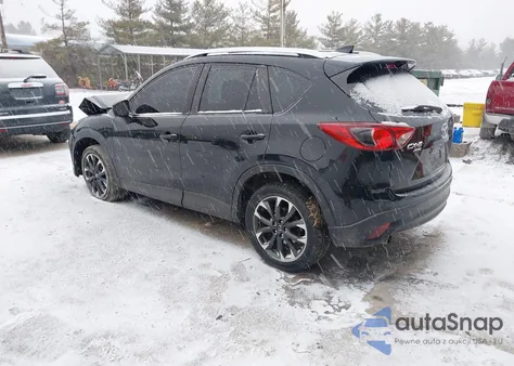2016 Mazda Cx-5 Grand Touring z USA, uszkodzony, nr VIN JM3KE4DY0G0861424